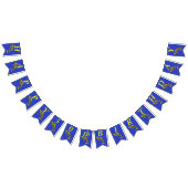 Abstracte vis van fijne feestdag vlaggetjes (Alle)