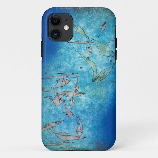 Abstracte vis van Paul Klee Case-Mate iPhone Case (Achterkant)