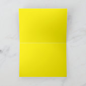 Abstracte Vis Wenskaart Kaart (Binnen)