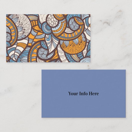 Abstracte Visitekaartjes (Voorkant / Achterkant)