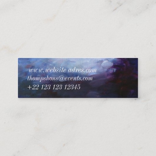 Abstracte Visitekaartjes (Achterkant)