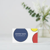 Abstracte Visitekaartjes (Staand voorkant)