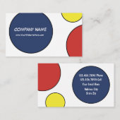 Abstracte Visitekaartjes (Voorkant / Achterkant)