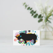 Abstracte Visitekaartjes van Rhino (Staand voorkant)
