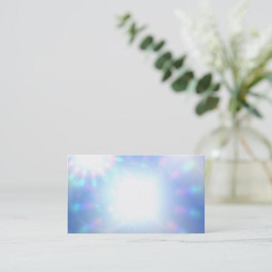 Abstracte Visitekaartjes voor lichtwerkers (Staand voorkant)