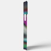 abstracte vismond met psychedelisch tot zacht blau Case-Mate iPhone case (Achterkant / Rechts)