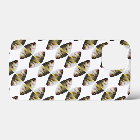 Abstracte vispatroon Case-Mate iPhone case (Achterkant (horizontaal))