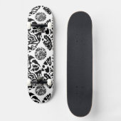 abstracte visschijf skateboard (Voorkant)