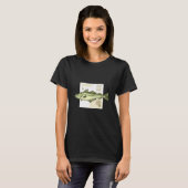 Abstracte Vissen Kunst T-shirt (Voorkant volledig)