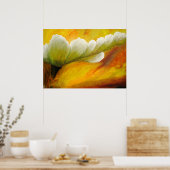 Abstracte vitale inflorescentie poster (Keuken)