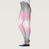 Abstracte vlag Demigirl Pride Leggings (Links)