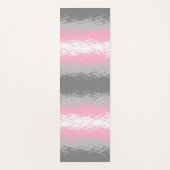 Abstracte vlag Demigirl Pride Yogamat (Voorkant)