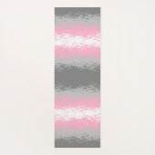 Abstracte vlag Demigirl Pride Yogamat (Achterkant)