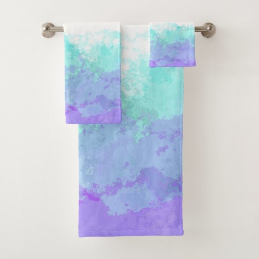 Abstracte vlag Genderfaun Pride Bad Handdoek (Insitu)