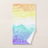 Abstracte vlag Genderfaun Pride Bad Handdoek (Handdoek)