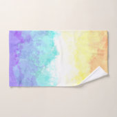Abstracte vlag Genderfaun Pride Bad Handdoek (Handdoek)