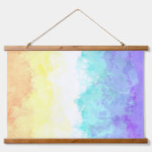 Abstracte vlag Genderfaun Pride Hangend Wandkleed (Voorkant)