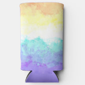 Abstracte vlag Genderfaun Pride Seltzer Blikjeskoeler (Voorkant)