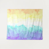 Abstracte vlag Genderfaun Pride Wandkleed (Voorkant (horizontaal))
