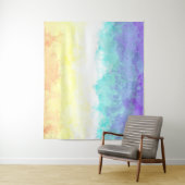 Abstracte vlag Genderfaun Pride Wandkleed (In situ)