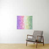 Abstracte vlag Genderfaun Pride Wandkleed (In Situ (horizontaal))