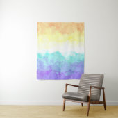 Abstracte vlag Genderfaun Pride Wandkleed (In situ)