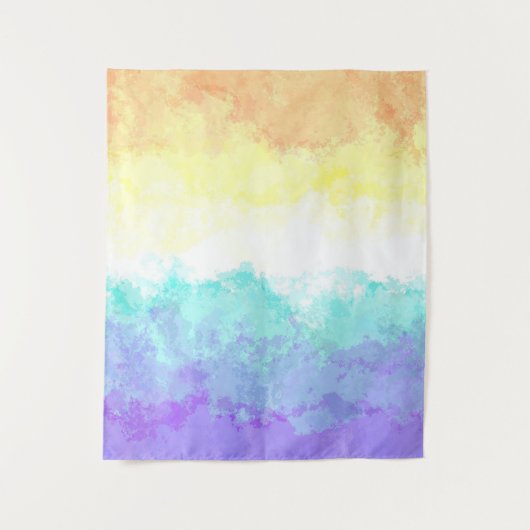 Abstracte vlag Genderfaun Pride Wandkleed (Voorkant)