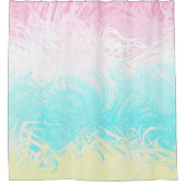 Abstracte vlag Genderflux Pride Douchegordijn (Voorkant)