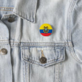 Abstracte vlag van Ecuador, Button van de Republie (In situ)