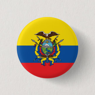 Abstracte vlag van Ecuador, Button van de Republie