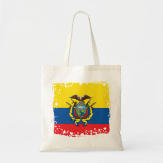 Abstracte vlag van Ecuador, Republiek Ecuador Bag Tote Bag