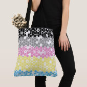 Abstracte vlag van polygender Pride Tote Bag (Dichtbij)