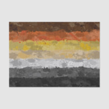 Abstracte vlag van Verf Splatter Gay Beer Pride Fl