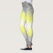 Abstracte vlag voor demigender Pride Leggings (Links)