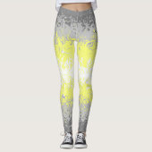 Abstracte vlag voor demigender Pride Leggings (Voorkant)