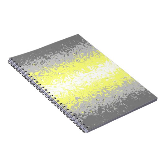 Abstracte vlag voor demigender Pride Notitieboek (Rechterzijde)
