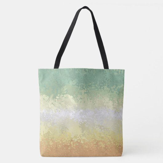 Abstracte vlag voor Genderflor Pride Tote Bag (Voorkant)