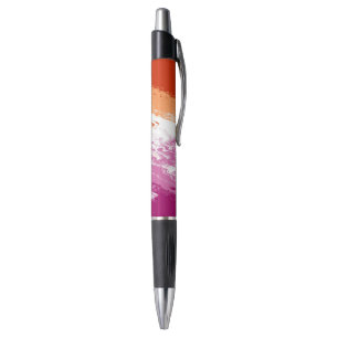 Abstracte vlag voor lesbiennes pen
