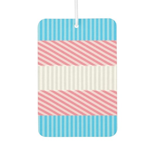 Abstracte vlag voor transgender Pride Luchtverfrisser