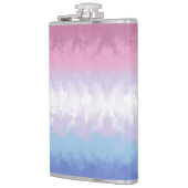 Abstracte vlag voor voorrang voor migender heupfles (Links)