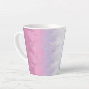 Abstracte vlag voor voorrang voor migender latte mok