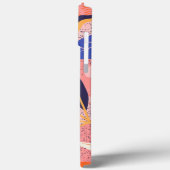 abstracte vlakke bloem Case-Mate iPhone case (Achterkant / Links)