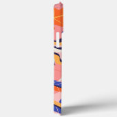 abstracte vlakke bloem Case-Mate iPhone case (Achterkant / Rechts)