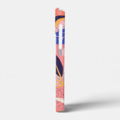 abstracte vlakke bloem Case-Mate iPhone case (Achterkant / Links)