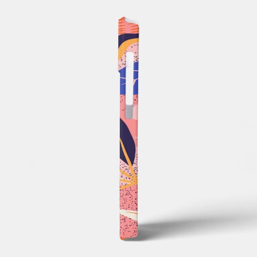 abstracte vlakke bloem Case-Mate iPhone case (Achterkant / Links)