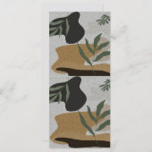 Abstracte vlakke kaart (Voorkant / Achterkant)