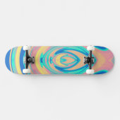 Abstracte vlam 14 persoonlijk skateboard (Horizontaal)