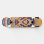 Abstracte vlam 21 persoonlijk skateboard (Horizontaal)
