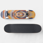 Abstracte vlam 21 persoonlijk skateboard (Horizontaal)