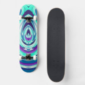 Abstracte vlam 30 persoonlijk skateboard (Voorkant)